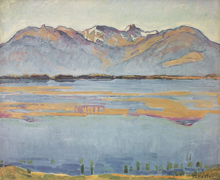 蒙大拿西州 Montanasee (1915)，费迪南德·霍德勒