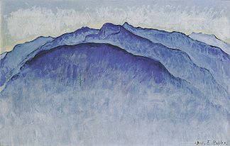 早晨的高峰 Peaks in the morning (1915)，费迪南德·霍德勒