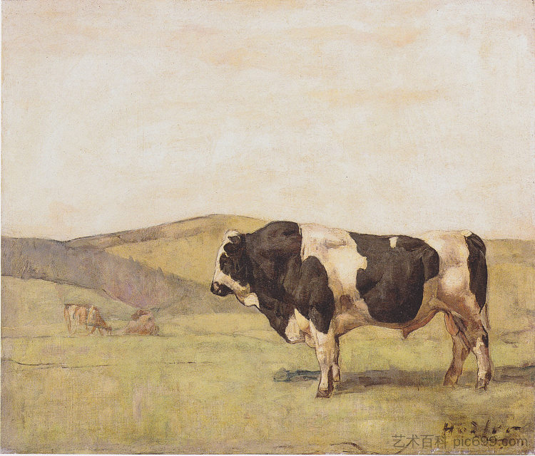 公牛 The bull (1878)，费迪南德·霍德勒