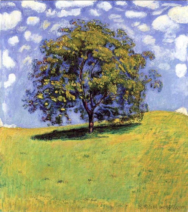 坚果树 The Nut Tree，费迪南德·霍德勒