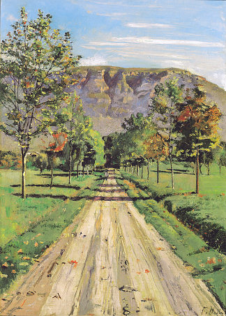 通往特定兴趣的道路 The road to a particular interest (1890)，费迪南德·霍德勒
