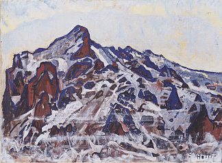 韦特霍恩 Wetterhorn (c.1912)，费迪南德·霍德勒