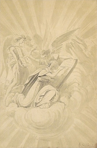圣经场景（摩西） Scène Biblique (Moïse)，费尔南德·康贝斯