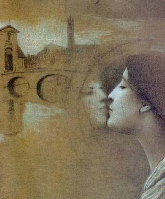 我的心为过去哭泣 My Heart Cries for the Past (1889)，费尔南德·赫诺普夫