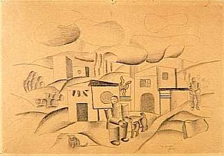 动画景观 Animated Landscape (1921)，费尔南德·莱热