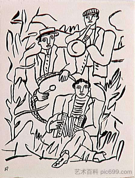 专辑《马戏团》 The album "Circus" (1950),费尔南德·莱热