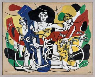 四位自行车手 The four cyclists，费尔南德·莱热