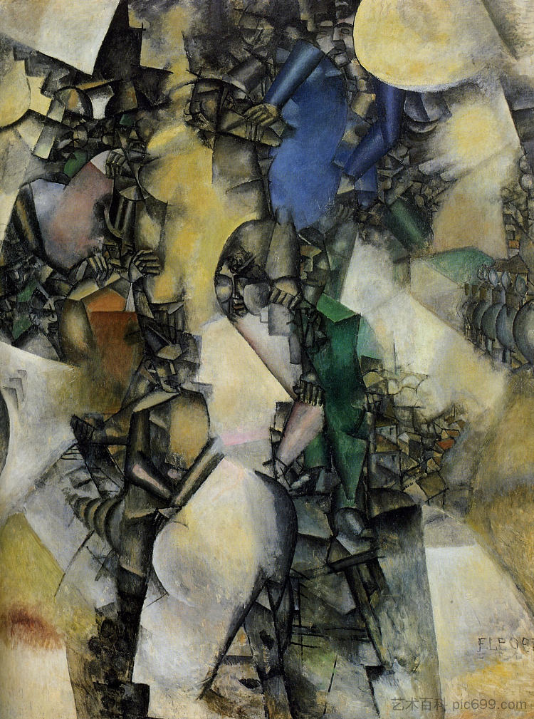 婚礼 The Wedding (1910 - 1911),费尔南德·莱热