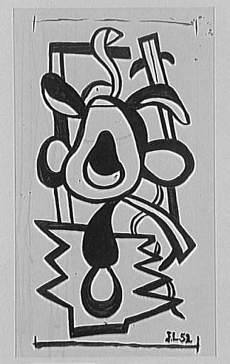 墙体组成 Wall Composition (1952)，费尔南德·莱热