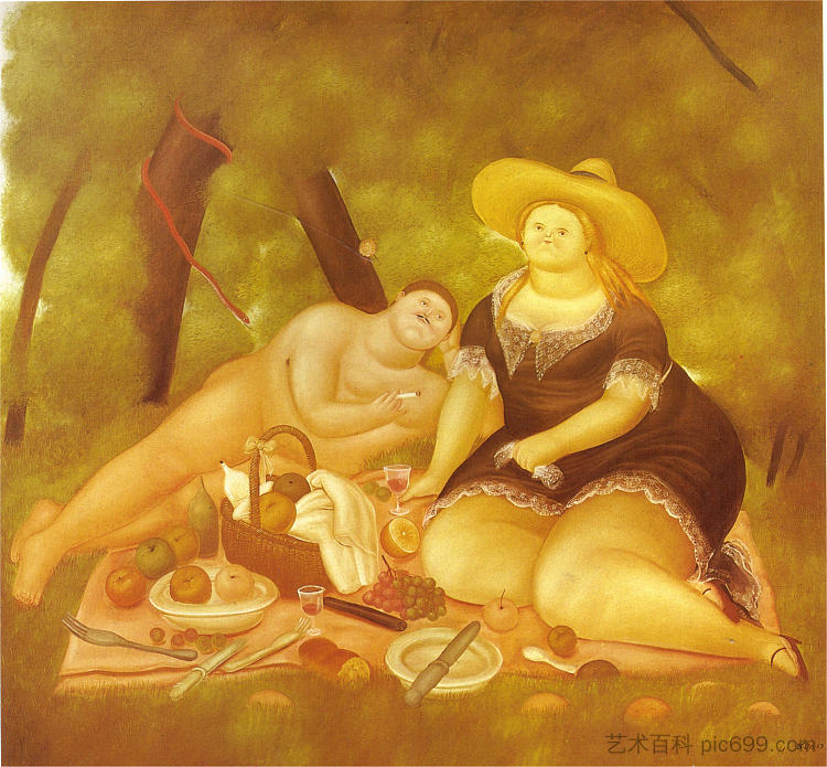草地上的午餐会 Luncheon on the Grass (1969),费尔南多·博特罗