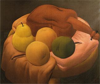 静物与小提琴 Still Life with Violin (1965)，费尔南多·博特罗