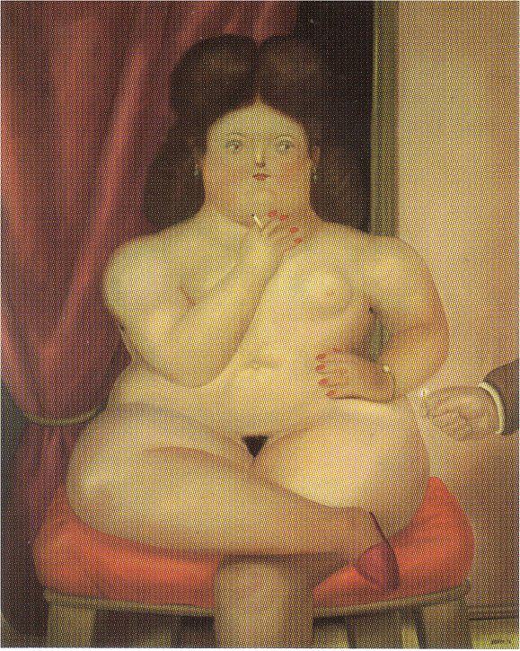 坐着的女人 Woman Sitting (1976)，费尔南多·博特罗