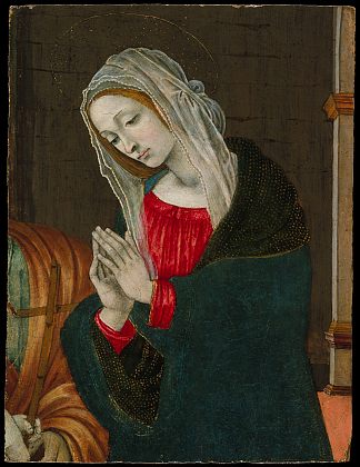 圣诞圣母 The Virgin of the Nativity (1500)，菲利皮诺·里皮