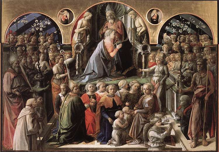 圣母加冕礼 Coronation of the Virgin (1447)，弗拉·菲利普·利比