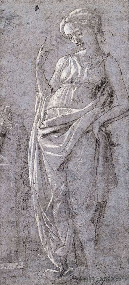 女性形象 Female Figure (1430)，弗拉·菲利普·利比