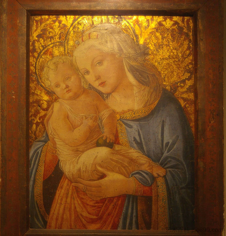 麦当娜和孩子 Madonna and Child，弗拉·菲利普·利比