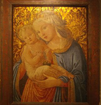 麦当娜和孩子 Madonna and Child，弗拉·菲利普·利比