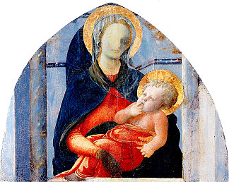 麦当娜和孩子 Madonna and Child (1430)，弗拉·菲利普·利比