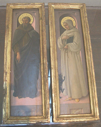 两位圣徒 Two Saints (c.1447 – c.1469)，弗拉·菲利普·利比