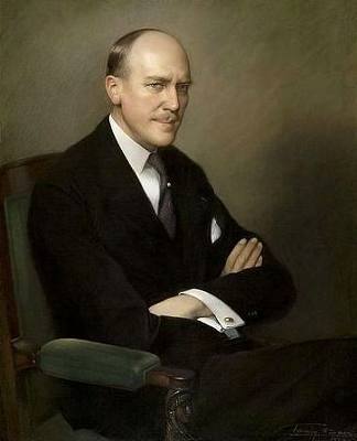 亚瑟·马丁的肖像 Portrait of Arthur Martin (1934)，弗明·巴斯