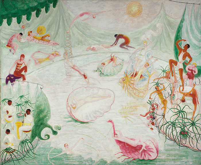 温丁游泳馆 Natatorium Undine (1927)，弗洛琳·史提海莫