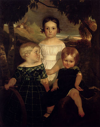布罗姆利的孩子们 The Bromley Children (1843)，福特·马多克斯·布朗