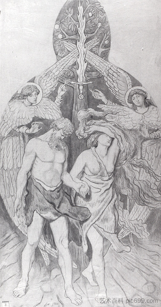 被驱逐出伊甸园 The Expulsion From Eden,福特·马多克斯·布朗