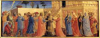 圣母的婚姻 Marriage of the Virgin (1431 – 1432)，弗拉·安吉利科