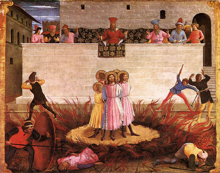 圣科斯马斯和圣达米安·康达姆内德 Saint Cosmas and Saint Damian Condamned (1438 - 1440),弗拉·安吉利科