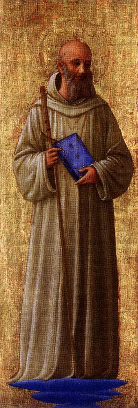 圣罗穆尔德 St. Romuald (1438 - 1440)，弗拉·安吉利科