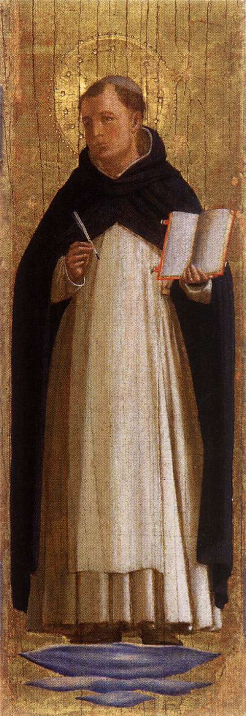 圣托马斯·阿奎那 St. Thomas Aquinas (1438 - 1440)，弗拉·安吉利科