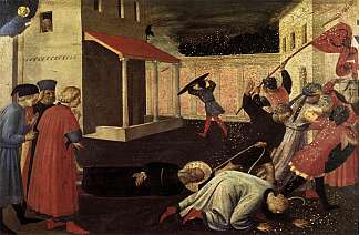 圣马可殉难 The Martyrdom of St. Mark (c.1433)，弗拉·安吉利科