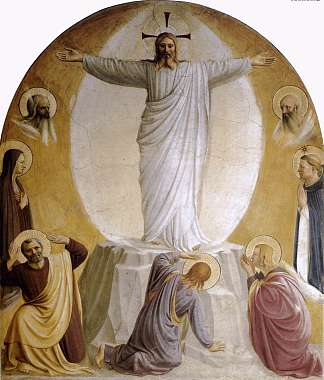 变形 Transfiguration (1440 – 1442)，弗拉·安吉利科