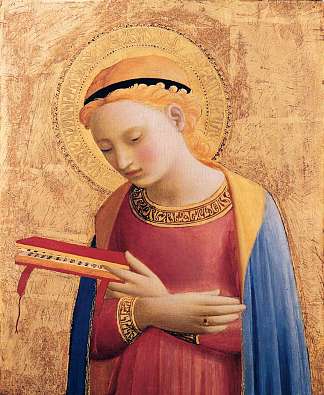 圣母玛利亚报喜 Virgin Mary Annunciate (1431 – 1433)，弗拉·安吉利科