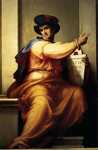 先知以赛亚 Prophet Isaiah (1516; Florence,Italy                     )，弗拉·巴尔托洛梅奥