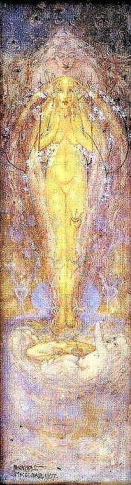 春天 Spring (1897)，弗朗西丝·麦克唐纳