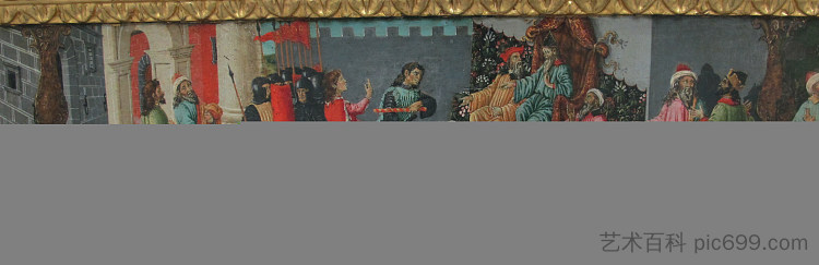 圣塞巴斯蒂安会幕 Tabernacolo Di S. Sebastiano (1480)，弗朗西斯科·波蒂西尼