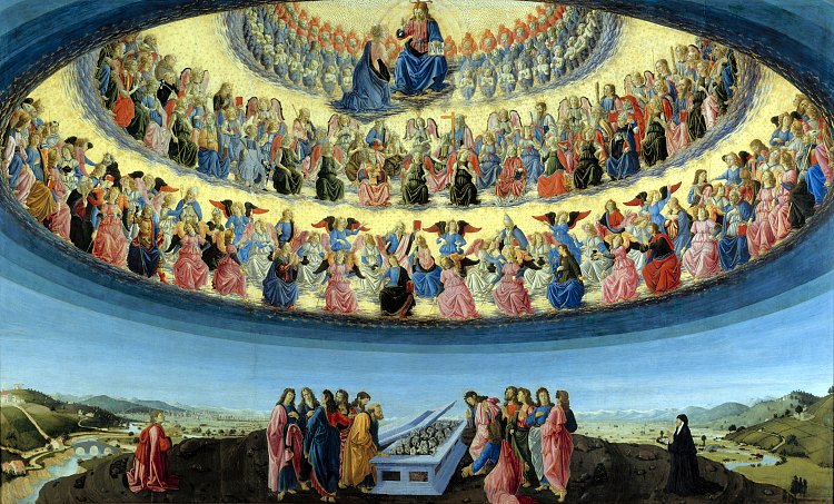 圣母升天 The Assumption of the Virgin (1475 - 1477; Italy  )，弗朗西斯科·波蒂西尼