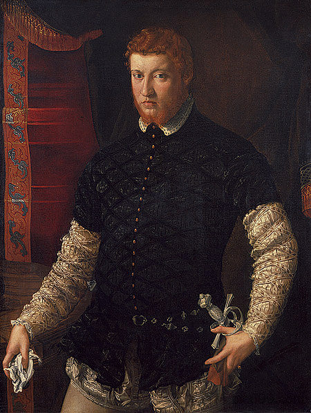一个男人的肖像 Portrait of a Man (c.1550),弗朗切斯科·德·罗西(弗朗切斯科·萨尔维亚蒂),“狙击手”