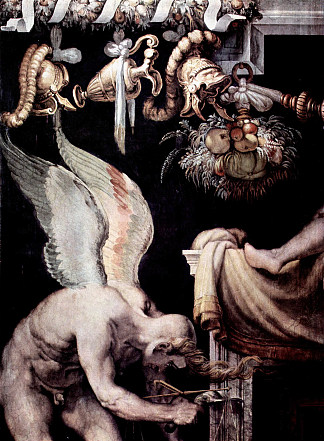 正义天使（局部） L’ange De La Justice (detail) (1552 – 1554)，弗朗切斯科·德·罗西（弗朗切斯科·萨尔维亚蒂），“狙击手”