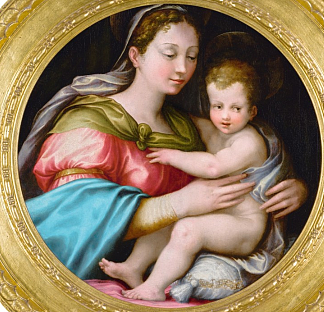 麦当娜和孩子 Madonna and Child，弗朗切斯科·德·罗西（弗朗切斯科·萨尔维亚蒂），“狙击手”