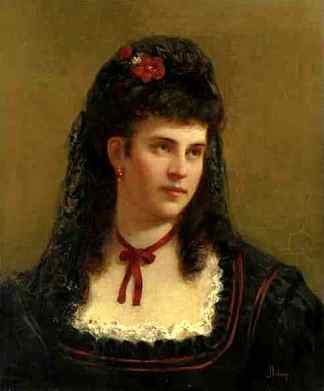 一个女人的肖像 Portrait of a woman，弗朗切斯科·迪迪奥尼
