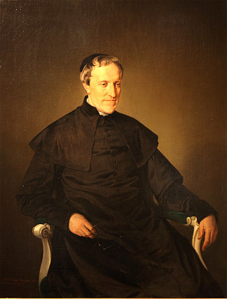 安东尼奥·罗斯米尼的肖像 Portrait of Antonio Rosmini (1853 – 1856)，弗朗切斯科·海兹