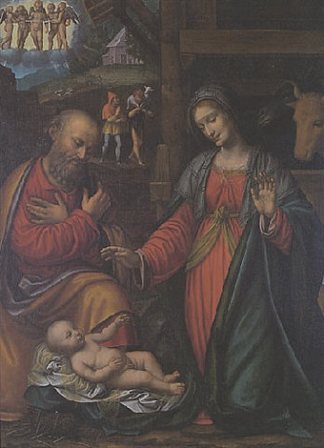 诞生 Nativity，弗朗切斯科·梅尔齐