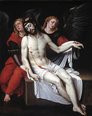 天使支持的死去的基督 The Dead Christ Supported by Angels，弗朗切斯科·里巴尔塔