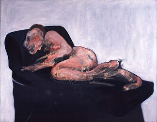 沉睡的身影 Sleeping Figure (1959)，弗朗西斯·培根