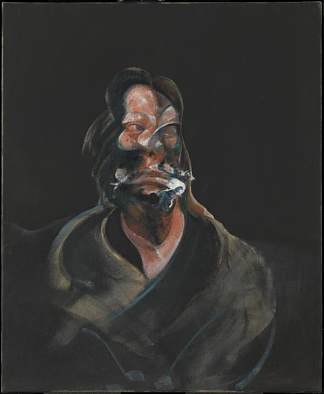 伊莎贝尔·劳斯索恩的肖像 Portrait of Isabel Rawsthorne (1966)，弗朗西斯·培根