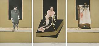 三联画 1986-1987 Triptych 1986-1987 (1987)，弗朗西斯·培根