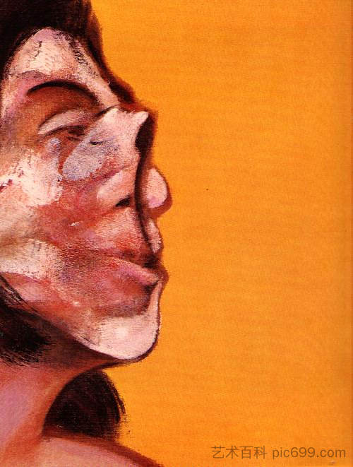 亨丽埃塔·莫赖斯的肖像 Portrait of Henrietta Moraes (1969)，弗朗西斯·培根