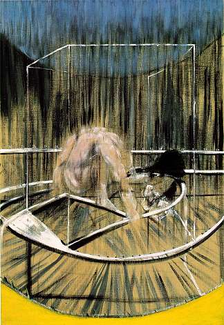 蹲伏裸体研究 Study for Crouching Nude (1952)，弗朗西斯·培根